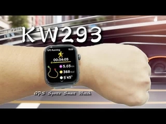 KW293 1.93''Groot scherm GPS Smartwatch met realtime activiteit en slaaptrackers IP68 waterdicht