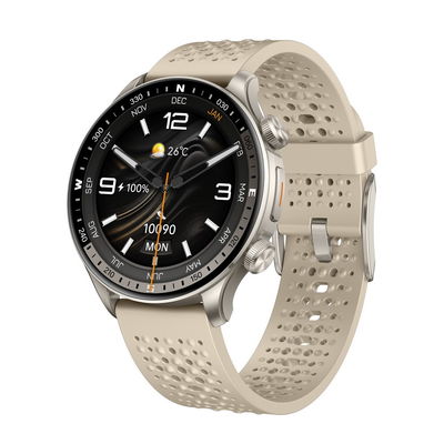 kopen KW330A Ronde vorm slim horloge 1,6 inch Mens Stijlvolle slim horloges Waterdicht online vervaardiging