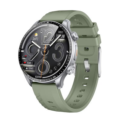 kopen Zwart 1.6 inch Smartwatch 5ATM Waterbestand Amoled GPS Smartwatch online vervaardiging