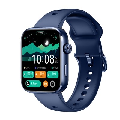 kopen KW293 GPS Smartwatch met hartslag- en slaaptracking 1,93