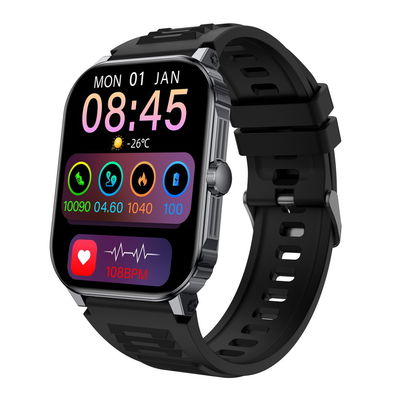 KW273M Islamitisch Gebed Smart Watch 2,01 Inch Smartwatch Met Bluetooth Bel
