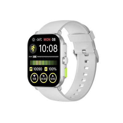 End Sifli Series Square Smart Watch 2.01 met PVD-metaalframe en 300mAh batterij