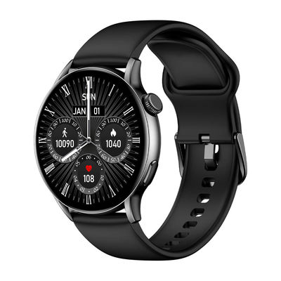 KW252A Classic Design AMOLED Smartwatch ️ Prachtig 60Hz scherm, 24/7 slaaptracking, TWS audio en aanpasbaar Always-On display