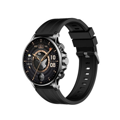 KW266's Werelds eerste en grootste ronde AMOLED-smartwatch met Bluetooth-oproepen en geavanceerde sensoren