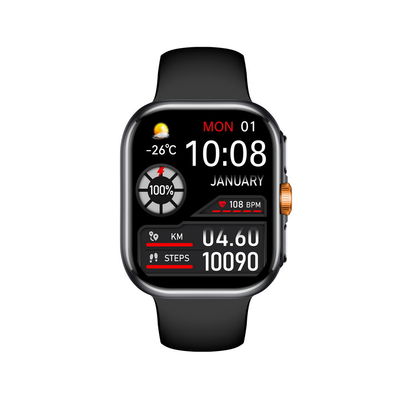 KW283A 2,01 inch Super Retina AMOLED Smart Watch Sport gezond