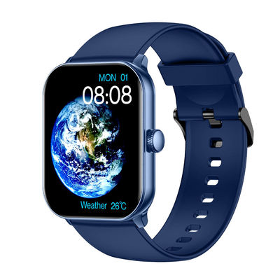 KW261 IP68 Waterdicht Vierkante Smart Watch Met Amoled Display En Oproepen