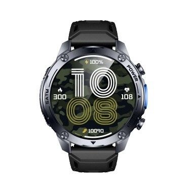 KW300 AMOLED GPS & AI Smartwatch met Real-Time Activity & Sleep Trackers AI V&A 5ATM Waterdicht