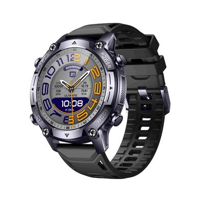 KW350 AMOLED AI Smartwatch met Real-Time Activity & Sleep Trackers AI V&A 5ATM Waterdicht
