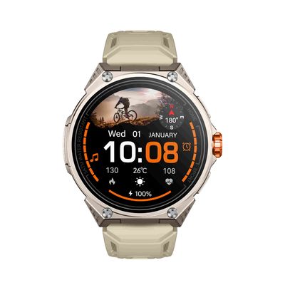 KW348 Fitness Smartwatch met slaapopsporing, navigatie en AI-aangedreven functies 5ATM Waterdichte rating en mediaopslag